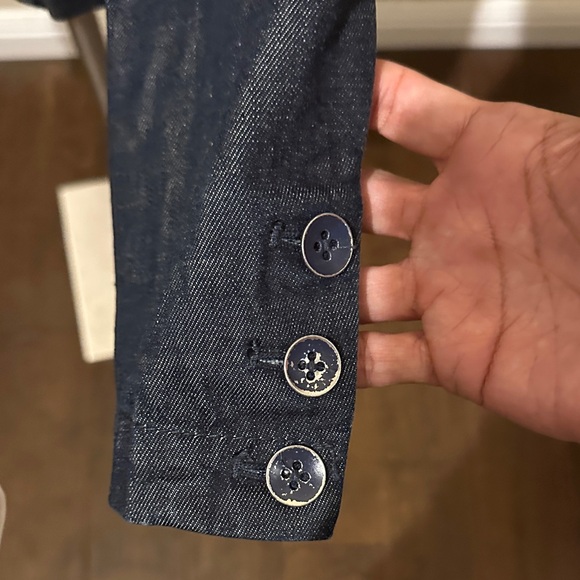 Size S Cotton denim blazer, Pilcro and the Letterpress for Anthropologie - Picture 5 of 13